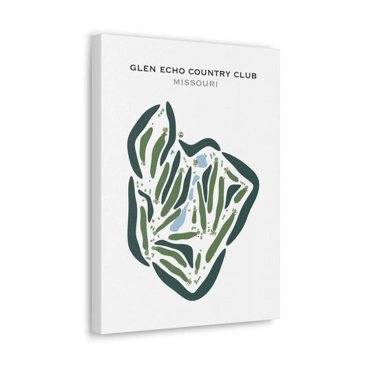 Glen Echo Country Club, Missouri - Printed Golf Courses