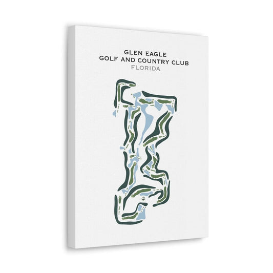 Glen Eagle Golf & Country Club, Florida - Printed Golf Course