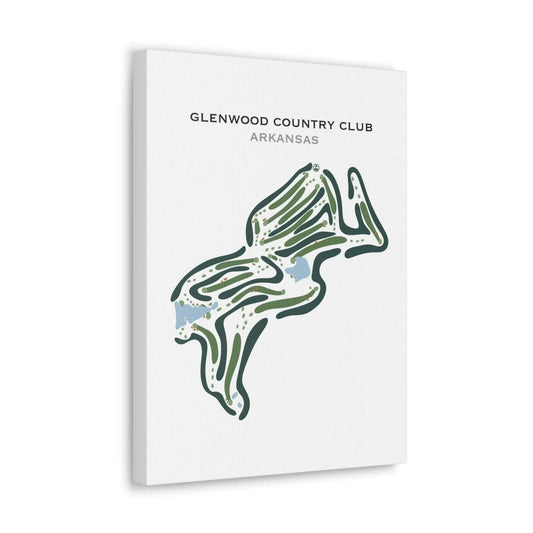Glenwood Country Club, Arkansas - Printed Golf Courses