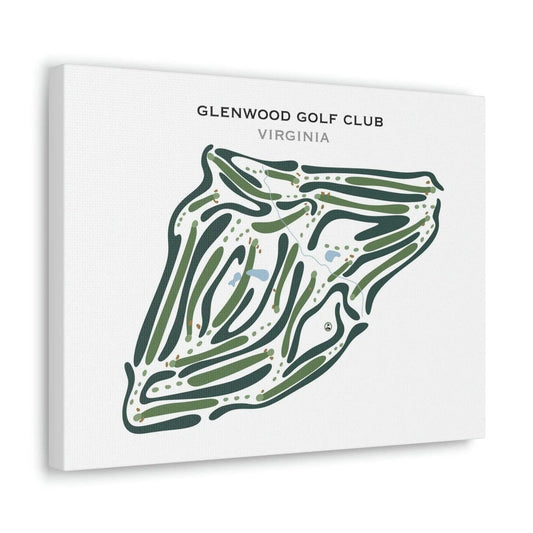 Glenwood Golf Club, Virginia - Printed Golf Courses