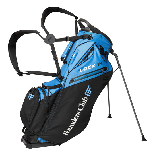 Founders Club Golf Lock 14 Stand Bag with Shaft Lock Top - GOLF LEAGUE