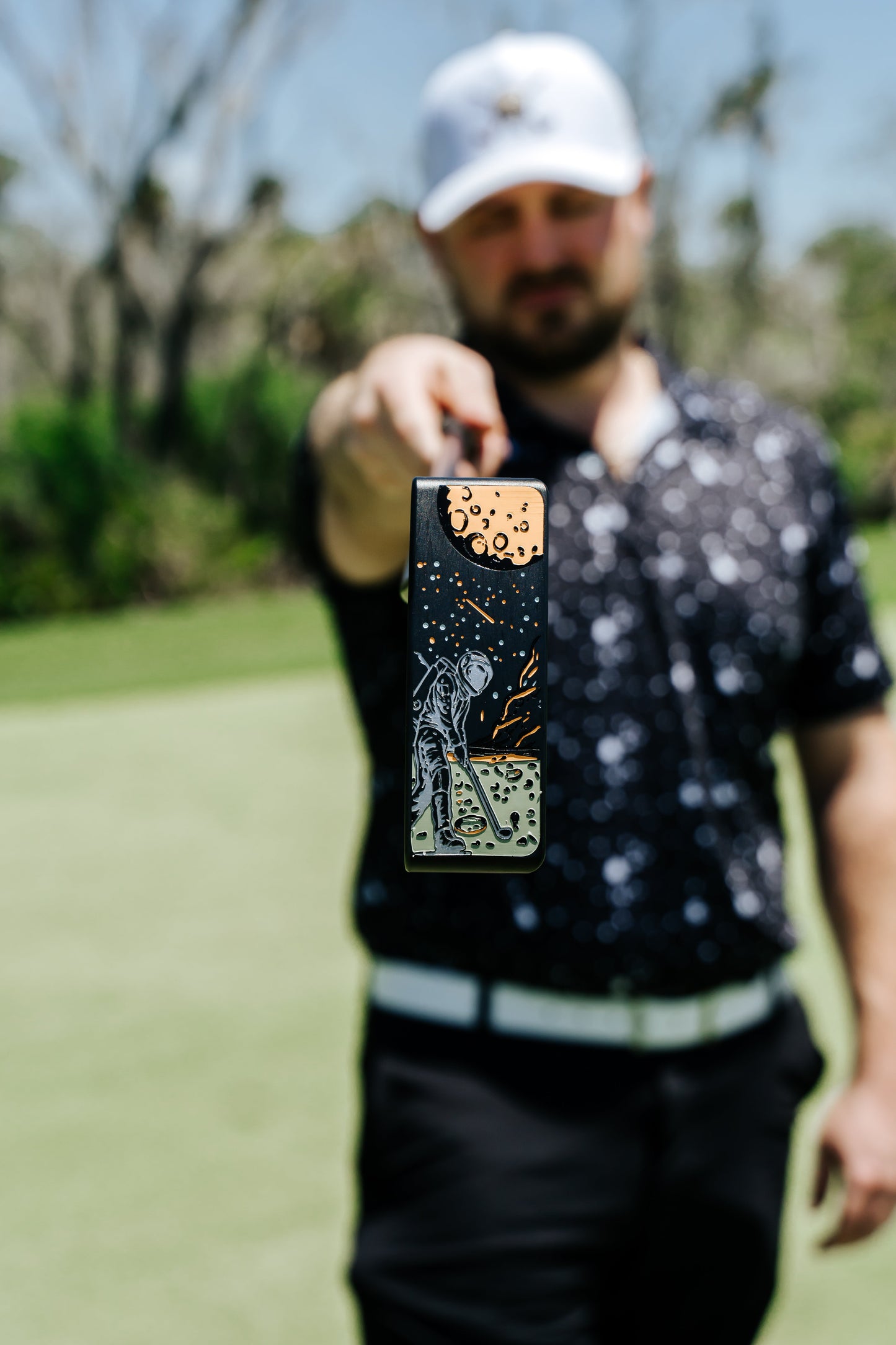 Moon Man Black Doublewide Blade Putter Limited Edition