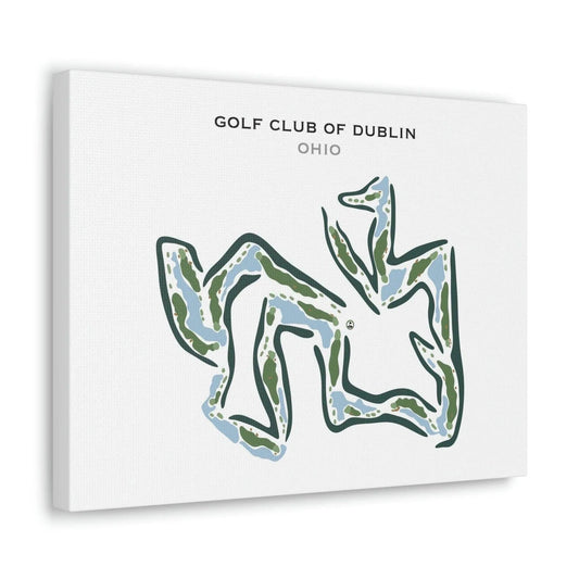 Golf Club of Dublin, Ohio - Printed Golf Courses