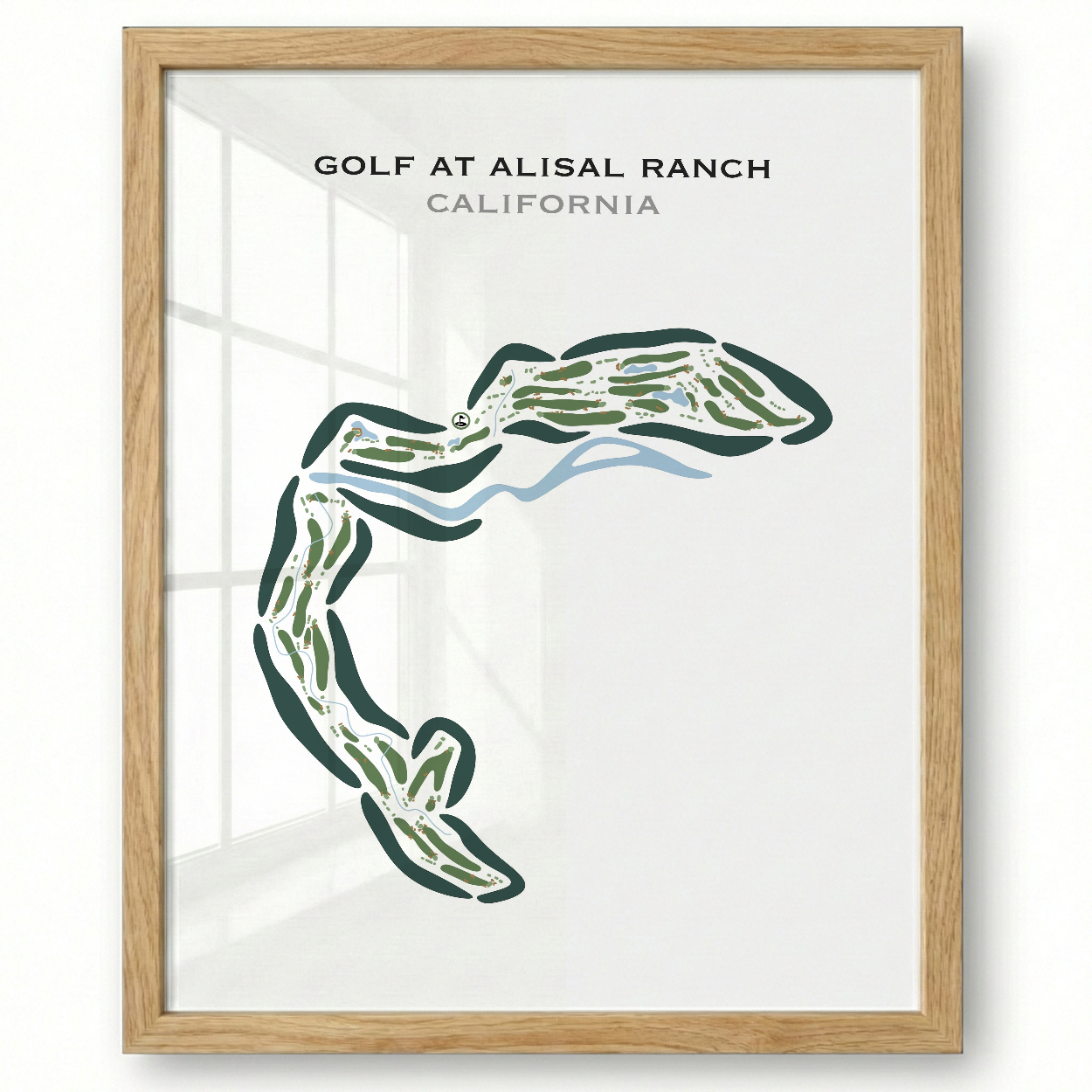 Golf at Alisal Ranch, California - Printed Golf Courses