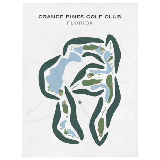 Grande Pines Golf Club, Florida - Printed Golf Courses