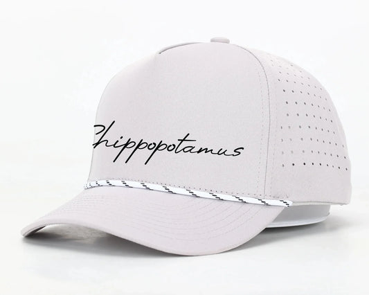 Grey Rope Hat - Chippopotamus Black - GOLF LEAGUE