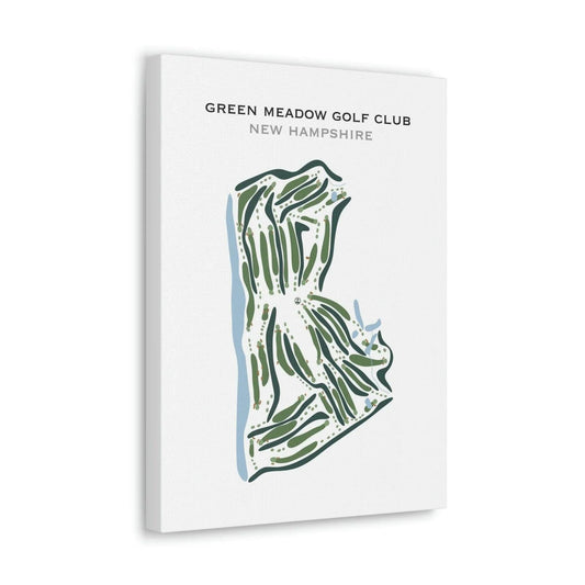 Green Meadow Golf Club, New Hampshire - Printed Golf Courses