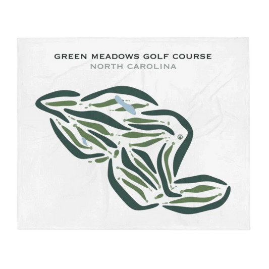 Green Meadows Golf Course, North Carolina - Printed Golf Courses