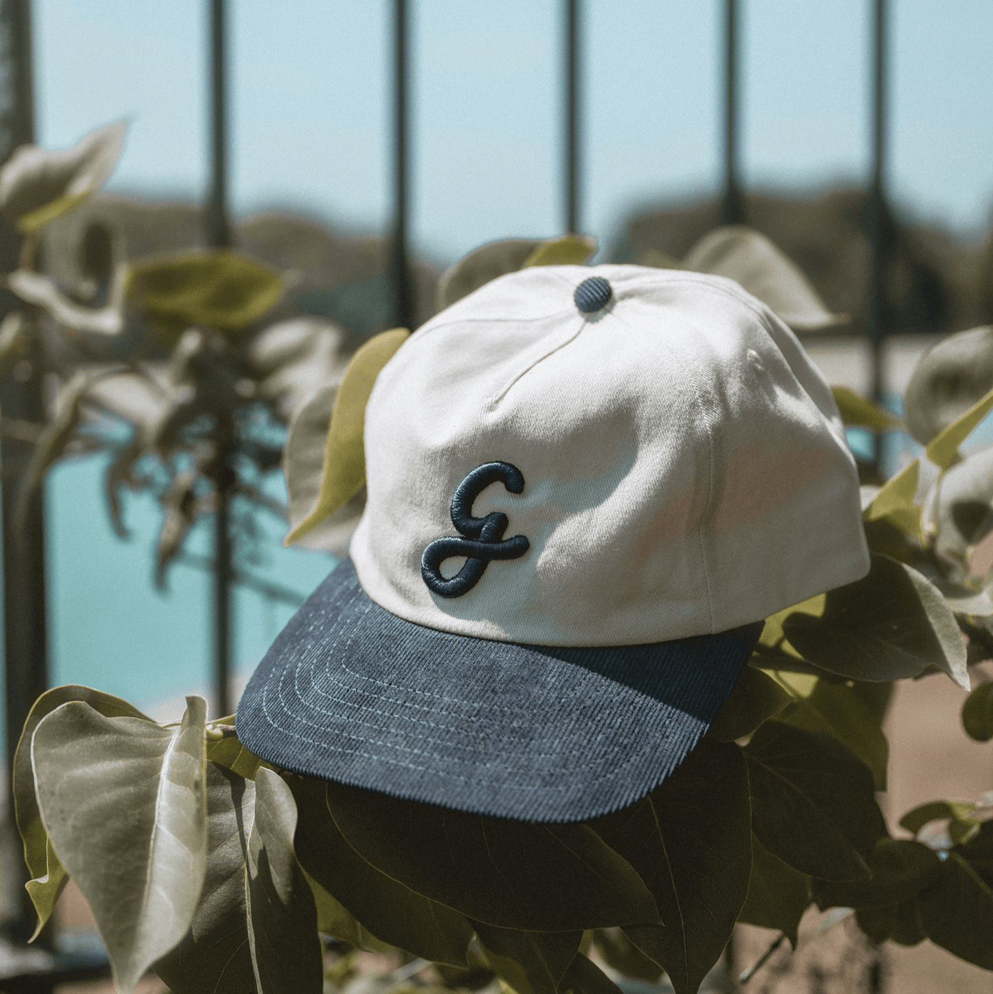 Ruth Cord Hat - Grey