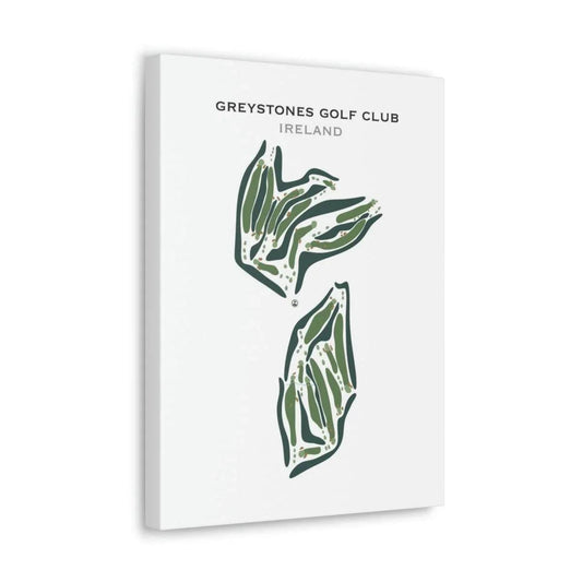 Greystones Golf Club, Ireland - Printed Golf Courses
