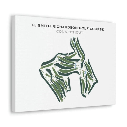 H. Smith Richardson Golf Course, Connecticut - Printed Golf Courses