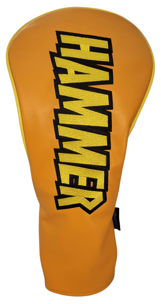 The Hammer Embroidered Driver Headcover by ReadyGOLF