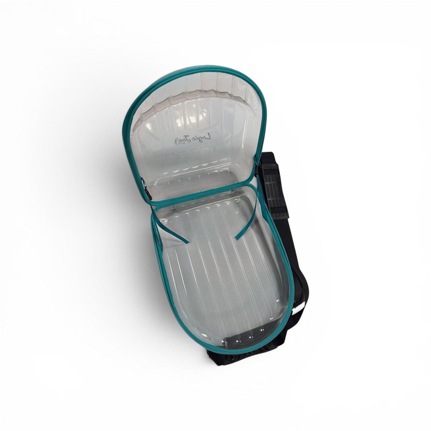 Hat Caddy Travel Case | Hard Shell Hat Carrier Holds Up to 6 Hats | Clear Protective Hat Storage Case with Adjustable Shoulder Strap