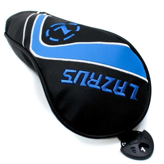 Lazrus Premium Black Hybrid Wood Head Covers | Individuals or Sets - GOLF LEAGUE