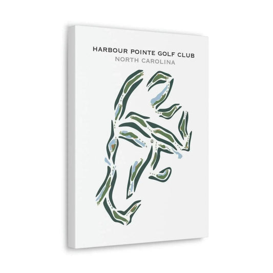 Harbour Pointe Golf Club, North Carolina - Printed Golf Courses