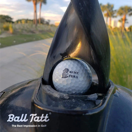 Hawk-Tuah-Ball-Tatt-Ball-Washer - GOLF LEAGUE