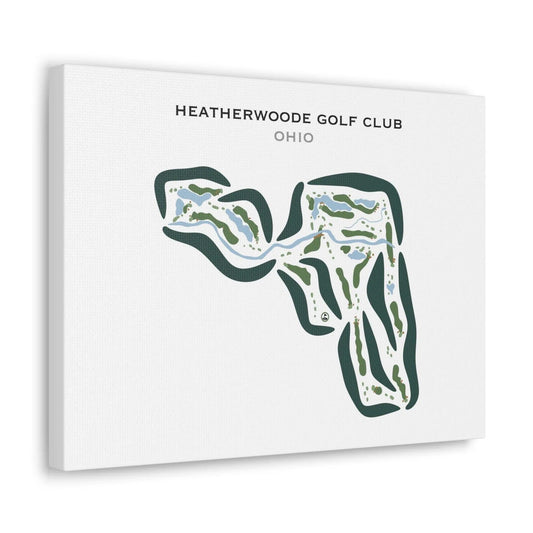 Heatherwoode Golf Club, Ohio - Printed Golf Courses