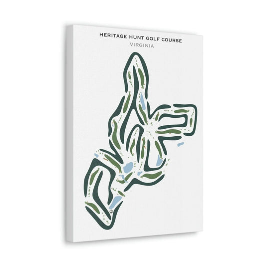 Heritage Hunt Golf Course, Virginia - Printed Golf Courses