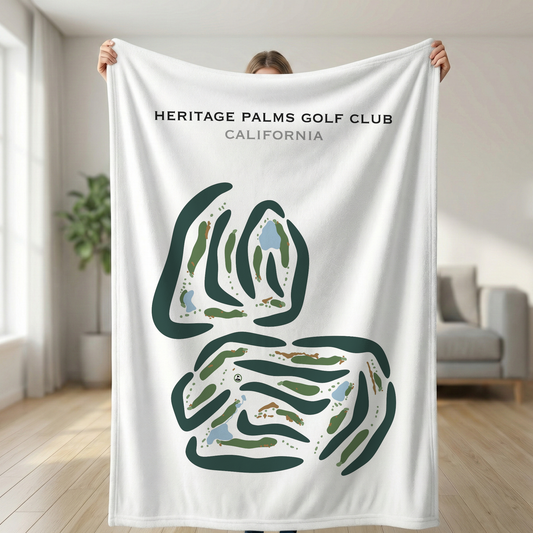 Heritage Palms Golf Club, California - Printed Golf Courses