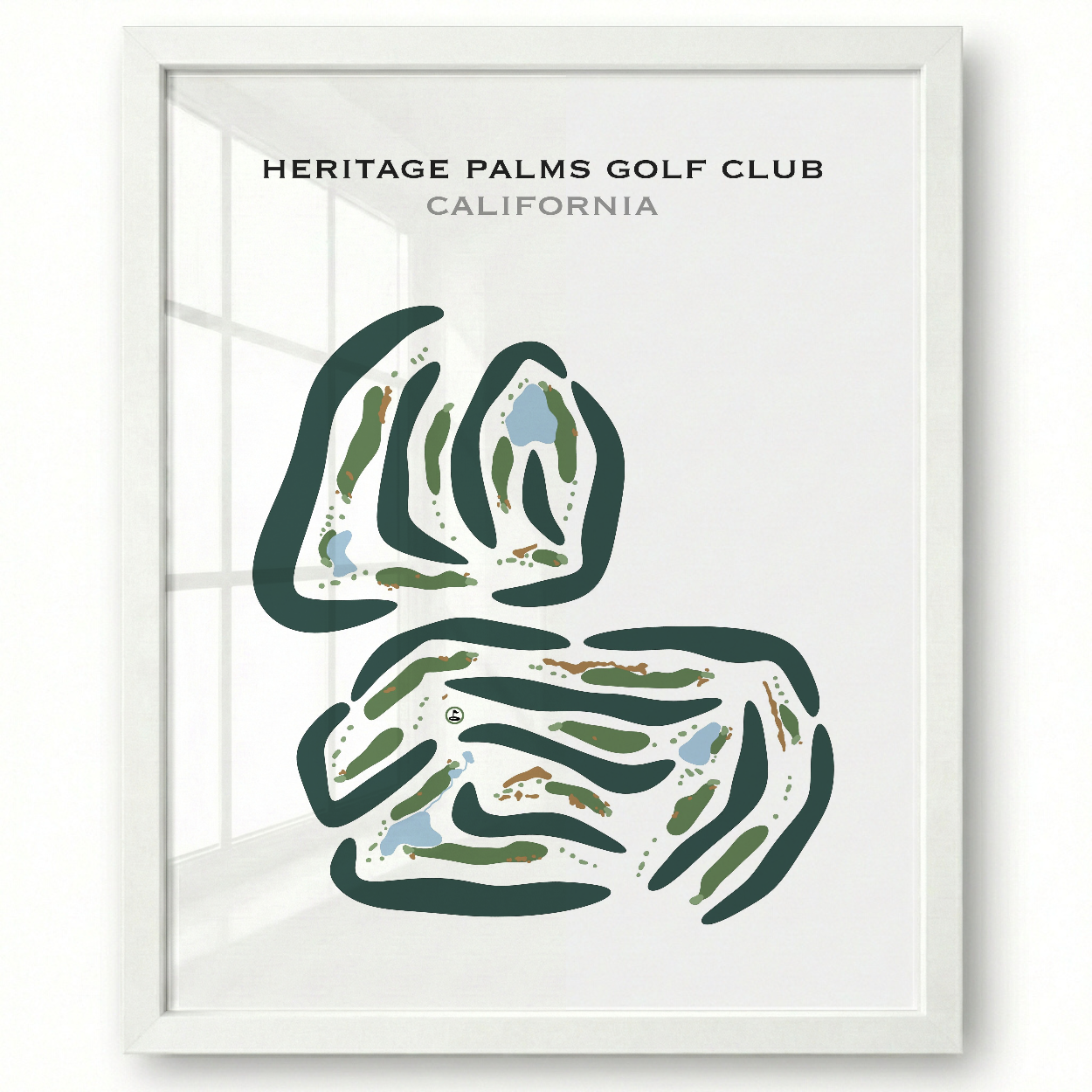 Heritage Palms Golf Club, California - Printed Golf Courses