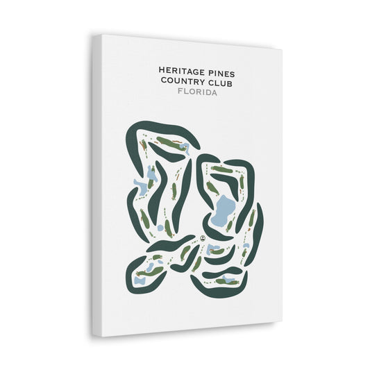 Heritage Pines Country Club, Florida - Printed Golf Courses
