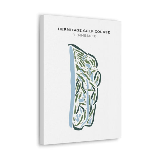 Hermitage Golf Course, Tennessee - Printed Golf Courses
