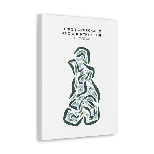 Heron Creek Golf & Country Club, Florida - Printed Golf Courses