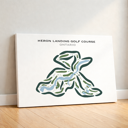 Heron Landing Golf Course, Canada - Printed Golf Courses