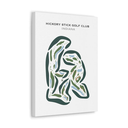 Hickory Stick Golf Club, Indiana - Printed Golf Courses