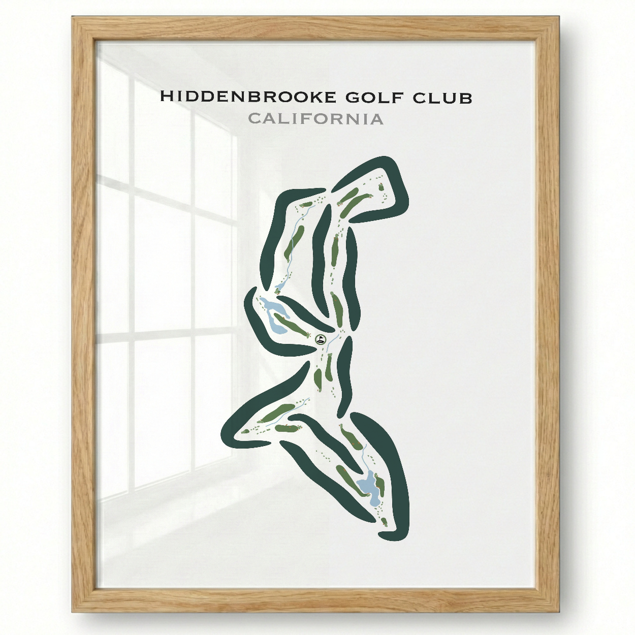 Hiddenbrooke Golf Club, California - Printed Golf Courses