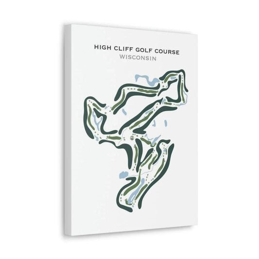 High Cliff Golf Course, Wisconsin - Printed Golf Courses