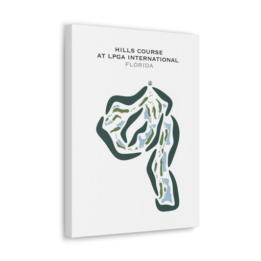 LPGA International - Hills Course, Florida - Printed Golf Courses