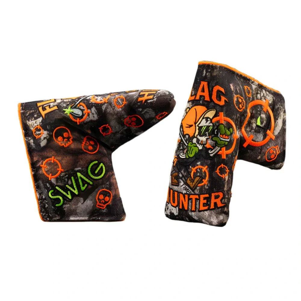 Swag Golf - Flag Hunter Blade Putter Headcover *opened, no bag* - GOLF LEAGUE