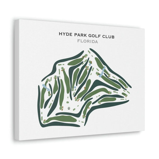 Hyde Park Golf Club, Florida - Printed Golf Courses