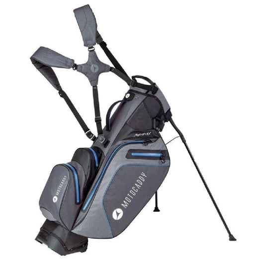 HydroFLEXCartandCarryBagstandingblue - GOLF LEAGUE