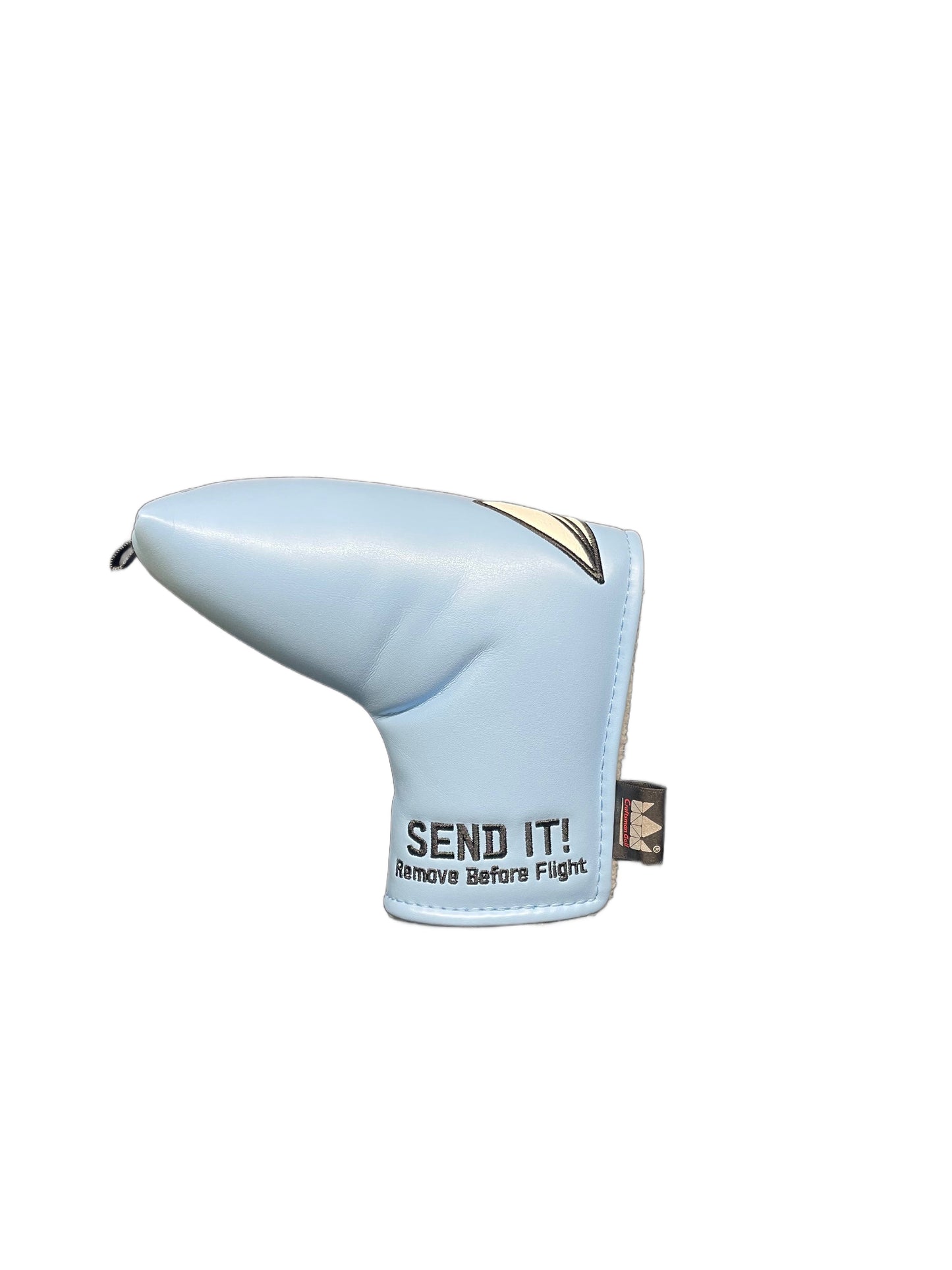 Blue Paper Airplane SEND IT! Headcover