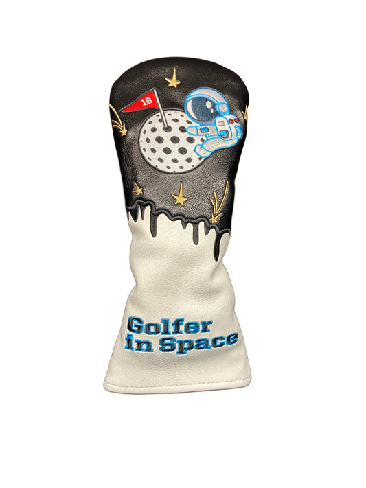 Astronaut Golfer in Space Headcover