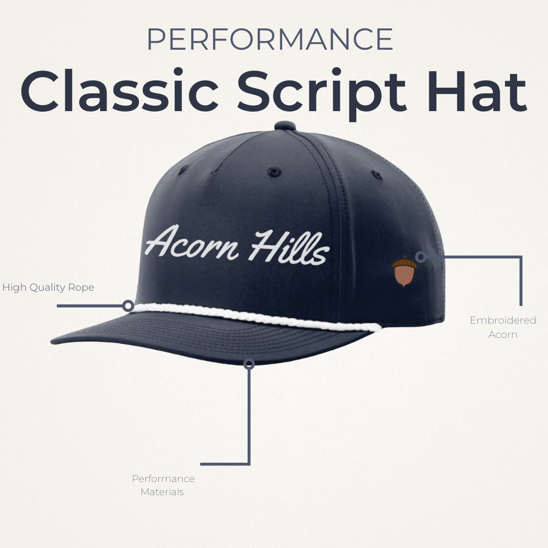 Performance Script Rope Hat