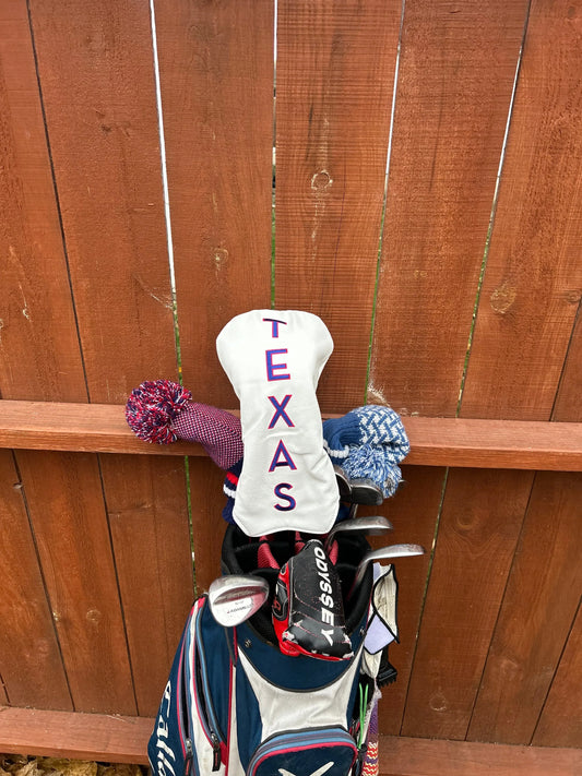 Texas Driver Headcover - GOLF LEAGUE