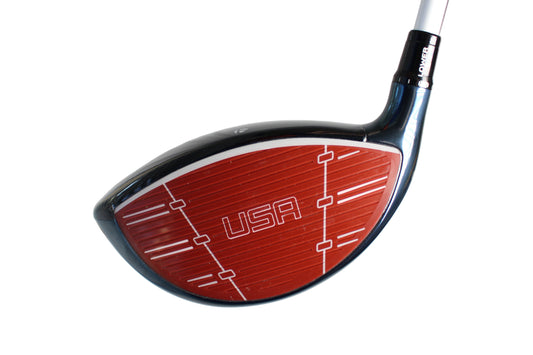 Pre-Owned TaylorMade Qi35 9.0 USA Ryder Cup Edition Driver w/ Fujikura Air Speeder (Stiff) (45.74 Inch) Shaft (Mint)