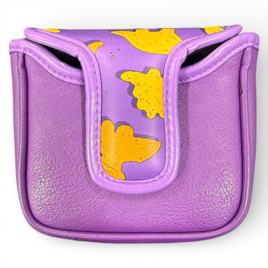 Dino Nugget Mallet Putter Headcover | Magnetic Golf Head Cover | Premium Synthetic Leather | Fits Standard Mallet Putters