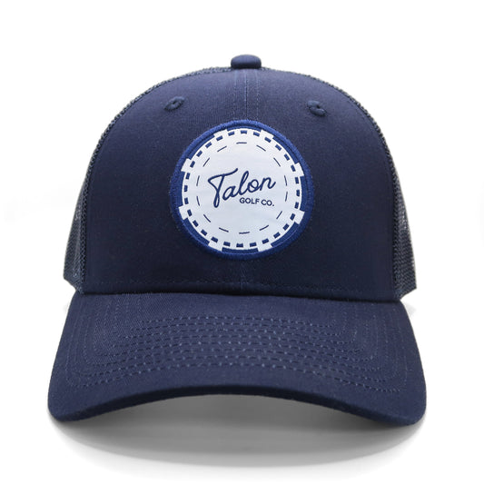 Poker Chip - Navy Blue Trucker Hat