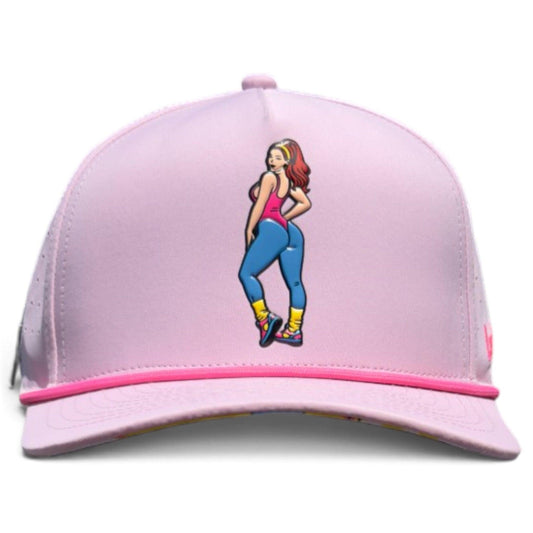 Aerobic Angel Golf Hat | Snapback Cap | Built-in Magnetic Ball Marker Holder + Marker Included | Adjustable | Yoga