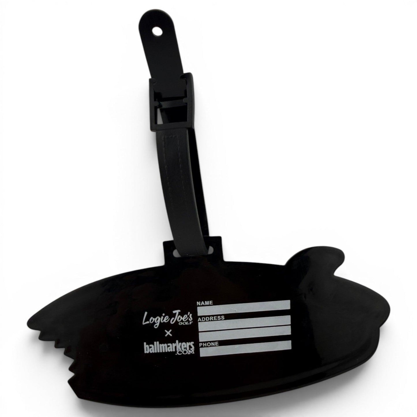 Shark Bite Clip-On Tag | Multi-Use Bag Tag, Travel Tag, Golf Accessory