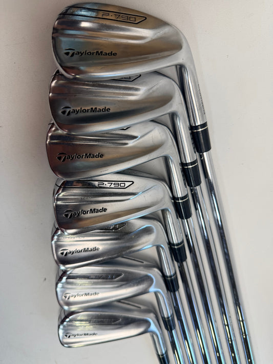 TaylorMade P790 Iron Set 4-PW Dynamic Gold S300 Stiff Flex (Used)