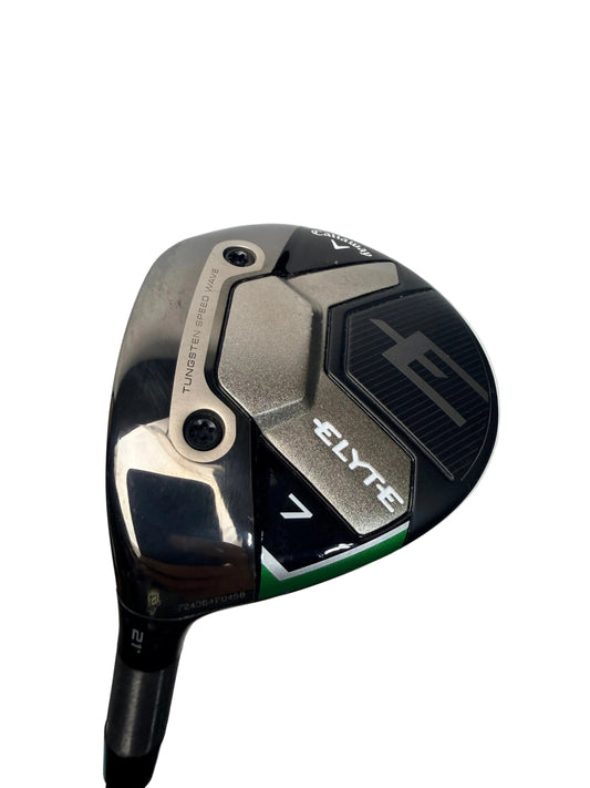 Callaway Elyte Left Handed 7 Wood 21° Vanquish 5R Regular Flex (Used)