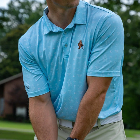 Polo - Summer Blue - GOLF LEAGUE