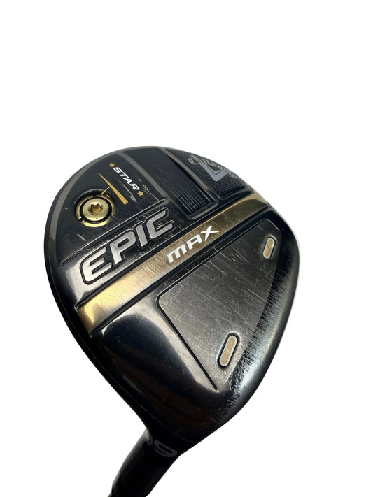 Callaway Epic Max Star 9 Wood 23° ATTAS Speed Gold 40 Senior Flex (Used)
