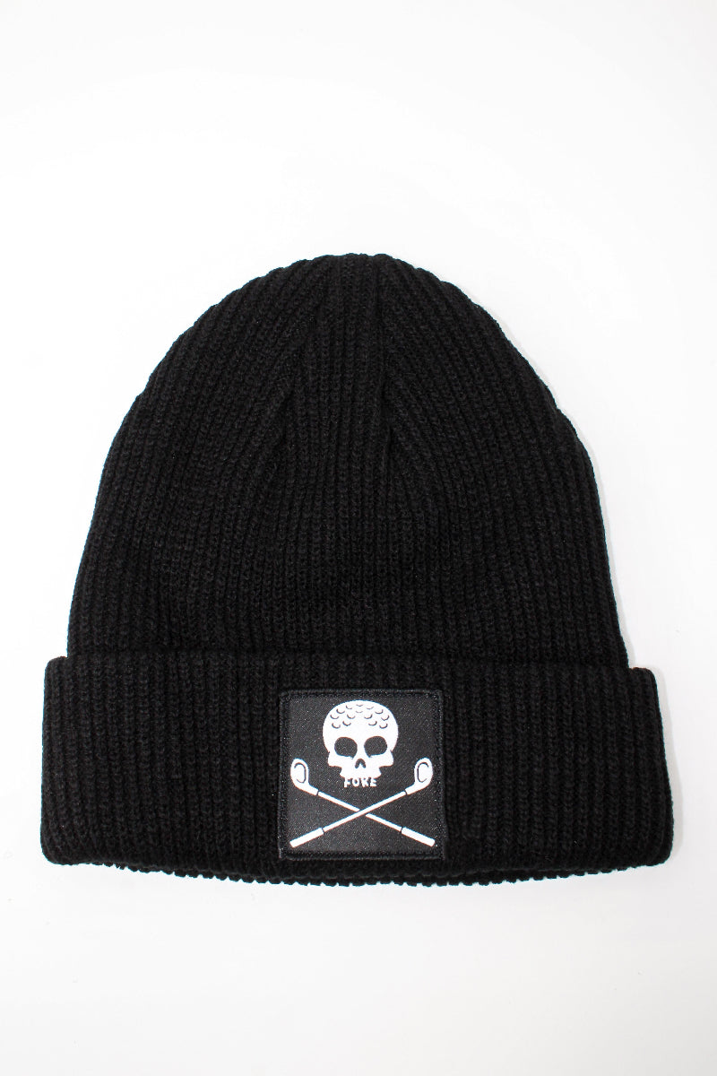 Knit Logo Beanie (Woven Patch)