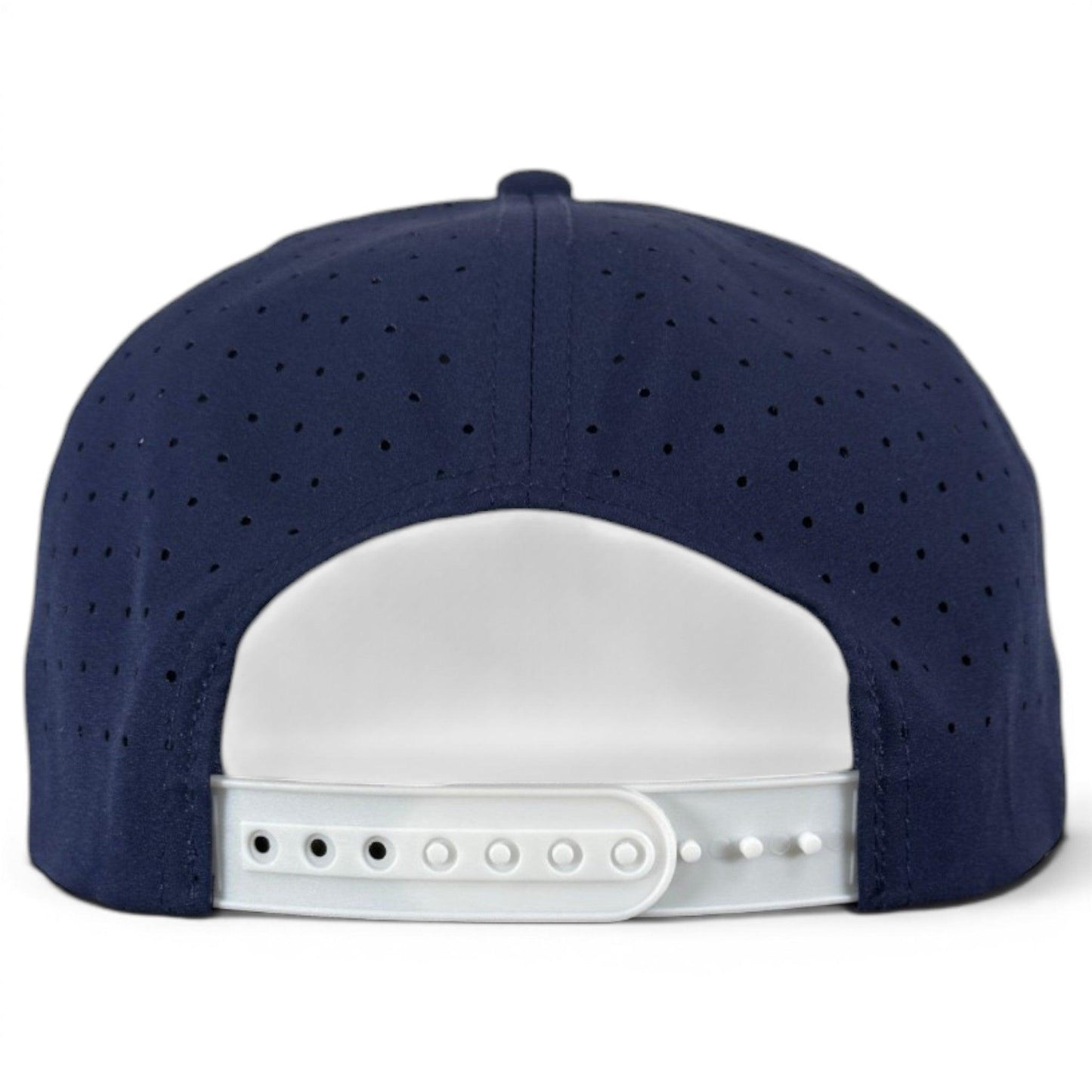 Zero Chill Yeti Golf Hat | Snapback Cap | Built-in Magnetic Ball Marker Holder + Marker Included | Adjustable Navy Abominable Snowman